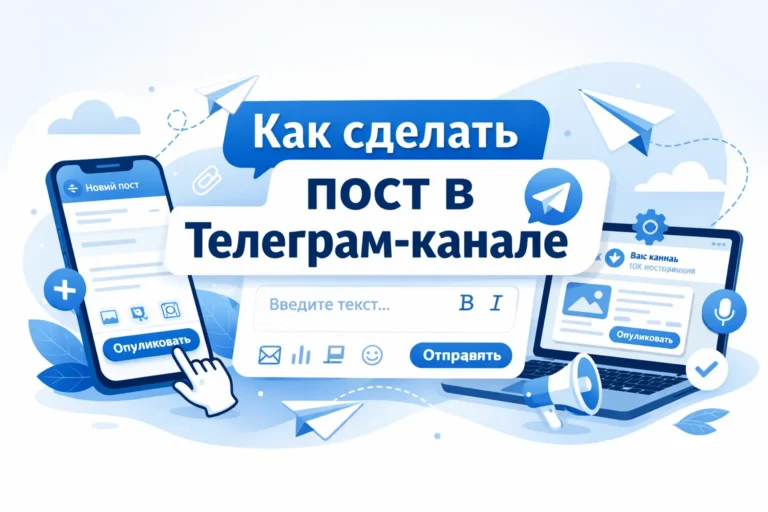 как сделать пост в телеграм канале