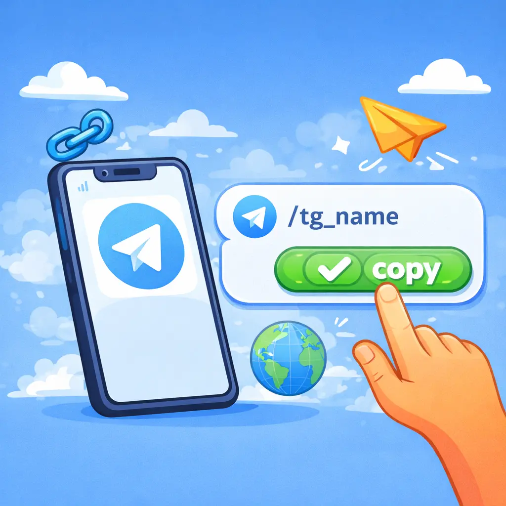 Как скопировать ссылку на свой Telegram: профиль, канал, чат