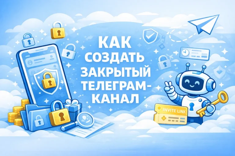 как создать закрытый телеграм канал
