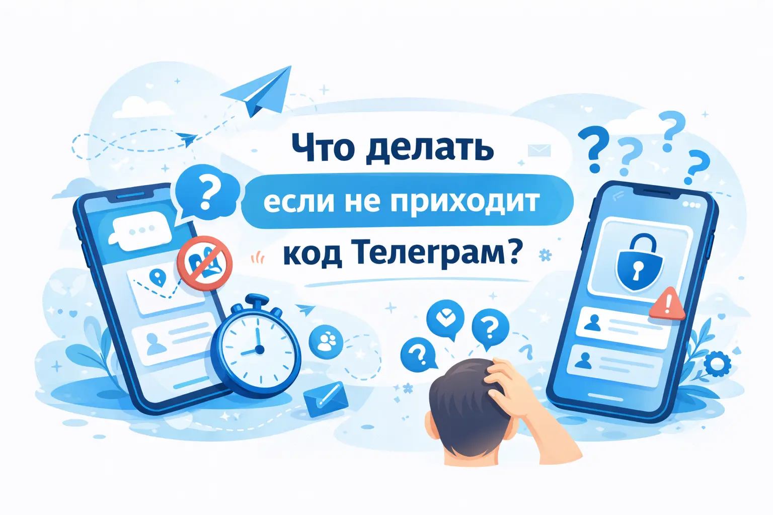 не приходит код телеграм