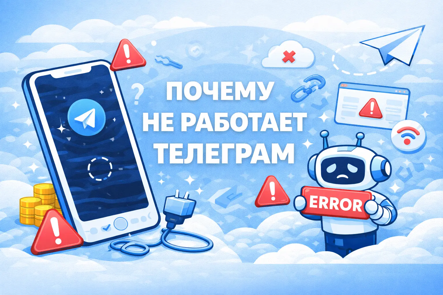 почему не работает телеграм (2)
