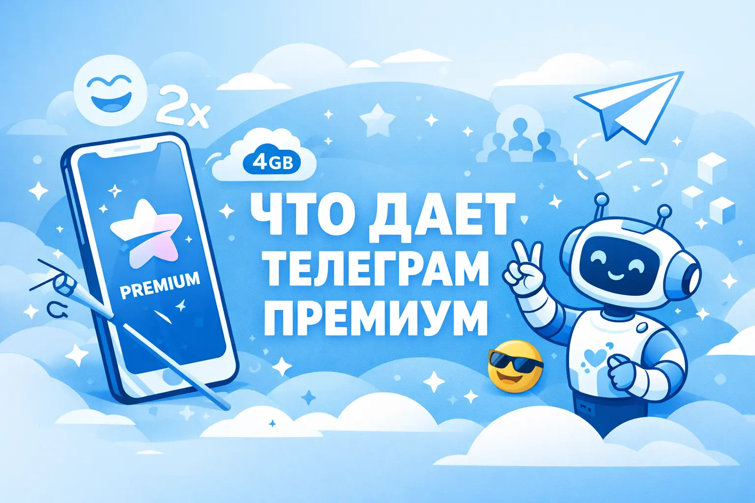 что дает телеграм премиум