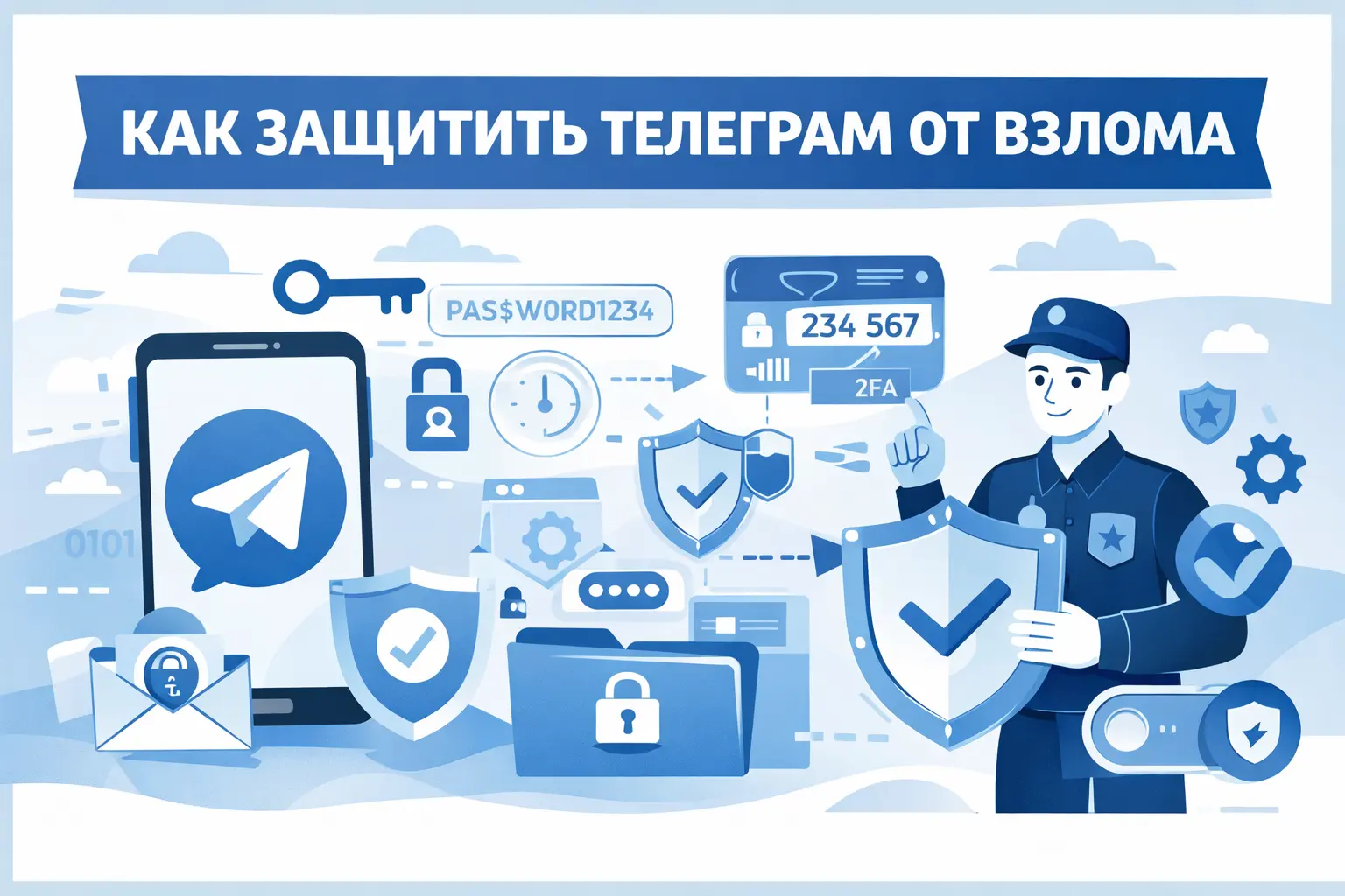 как защитить телеграм от взлома