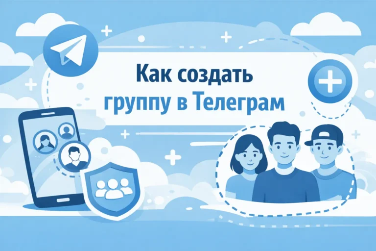как создать группу в телеграм (2)