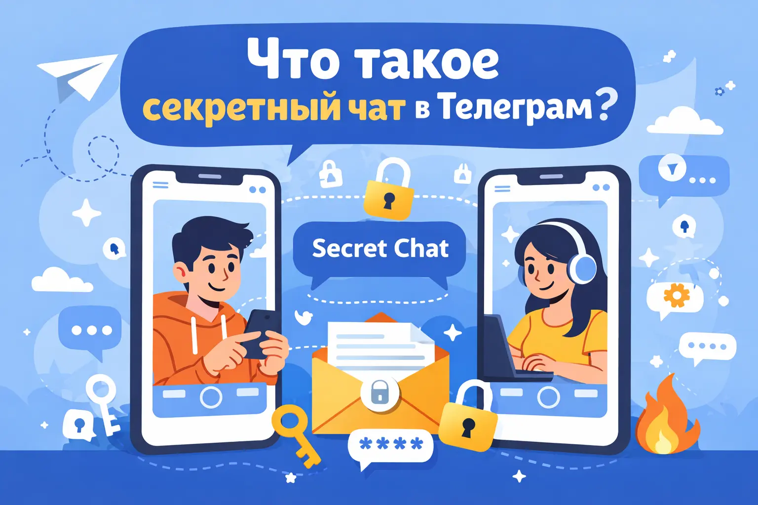 что такое секретный чат в телеграм