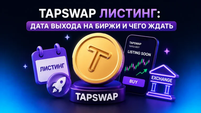 tapswap листинг