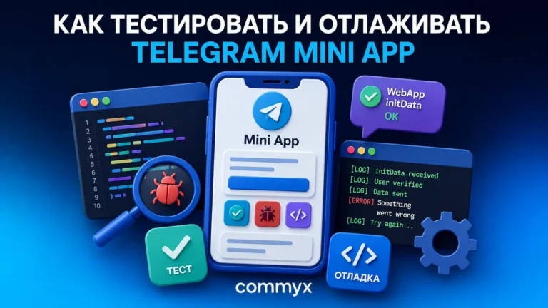 debug telegram mini app