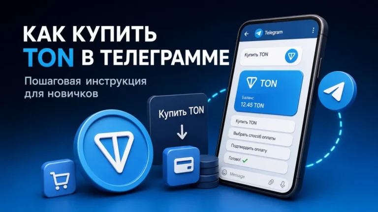 как купить ton в телеграмме