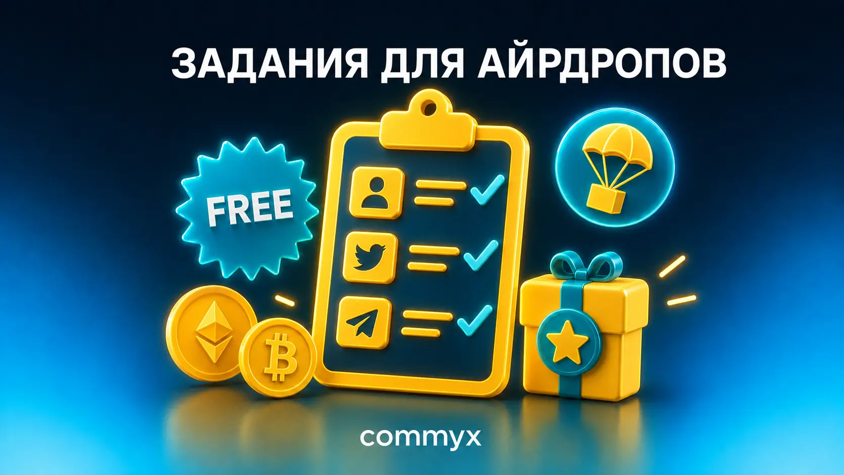 задания для айрдропов