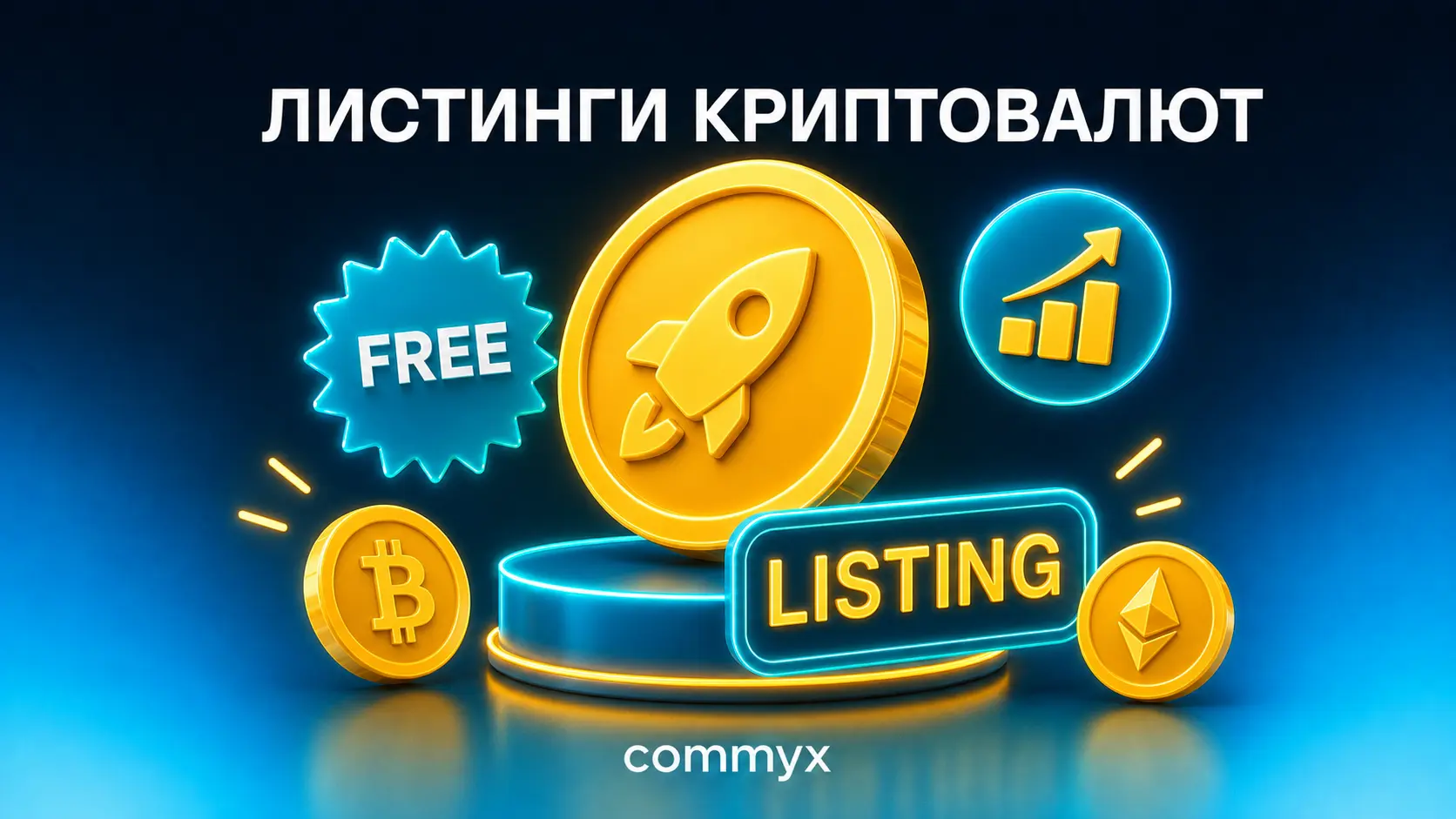листинги криптовалют
