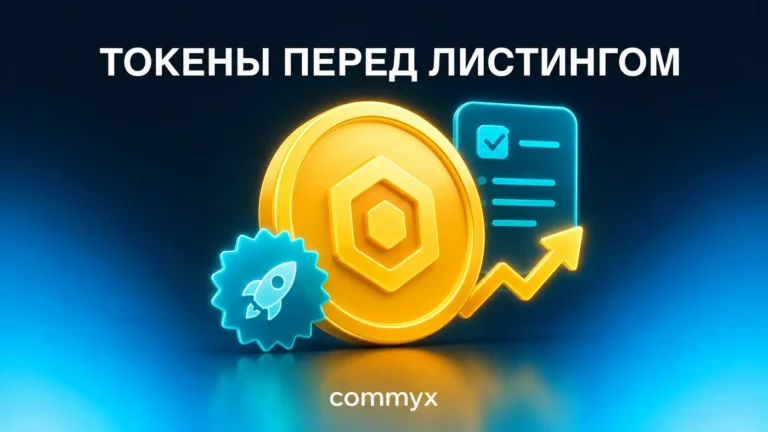 токены перед листингом