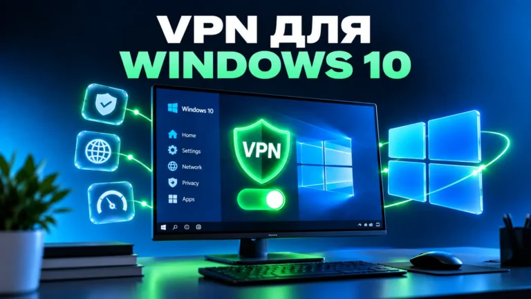 VPN для Windows 10_ современный техно-офис