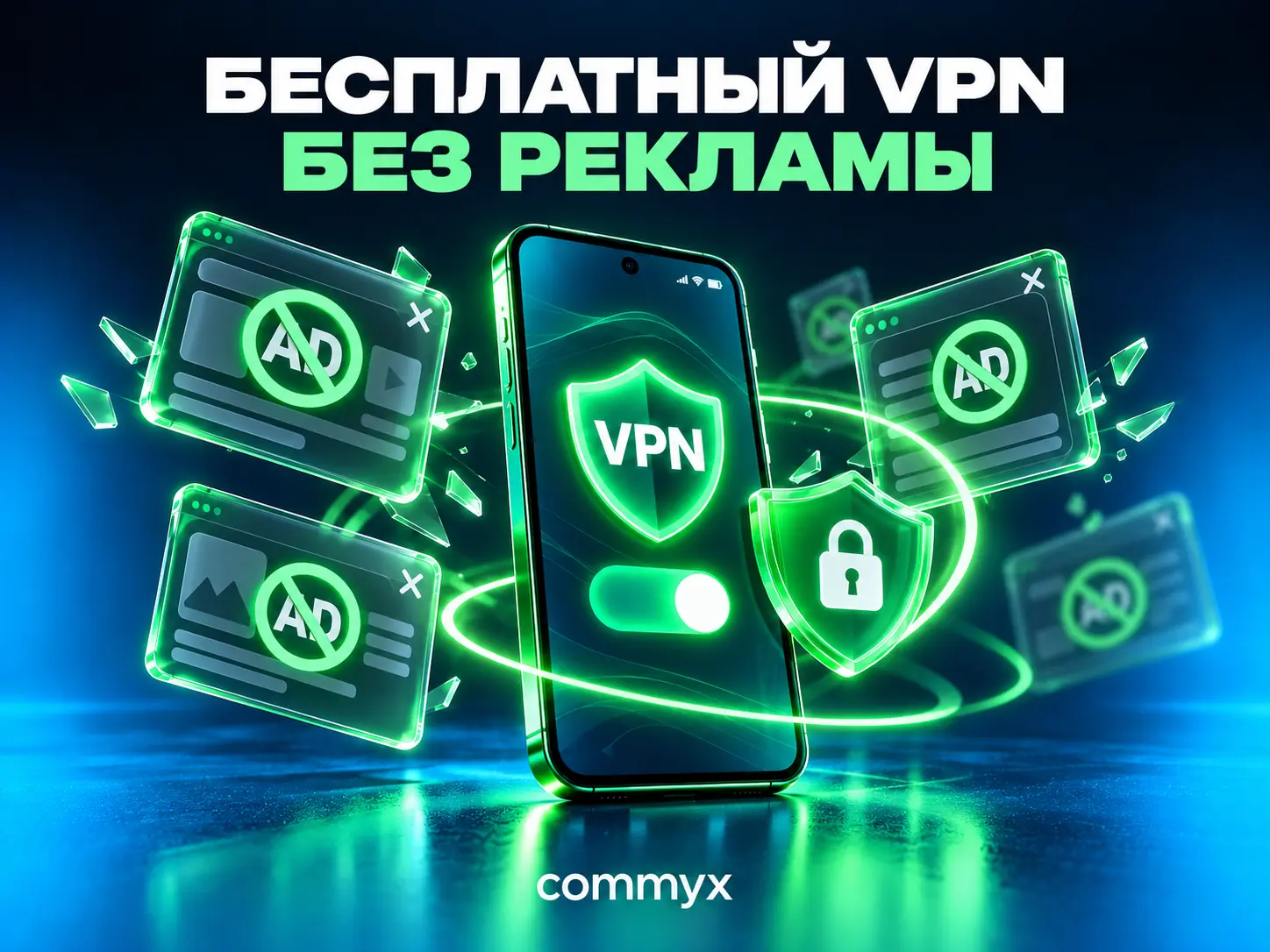 Бесплатный VPN без рекламы