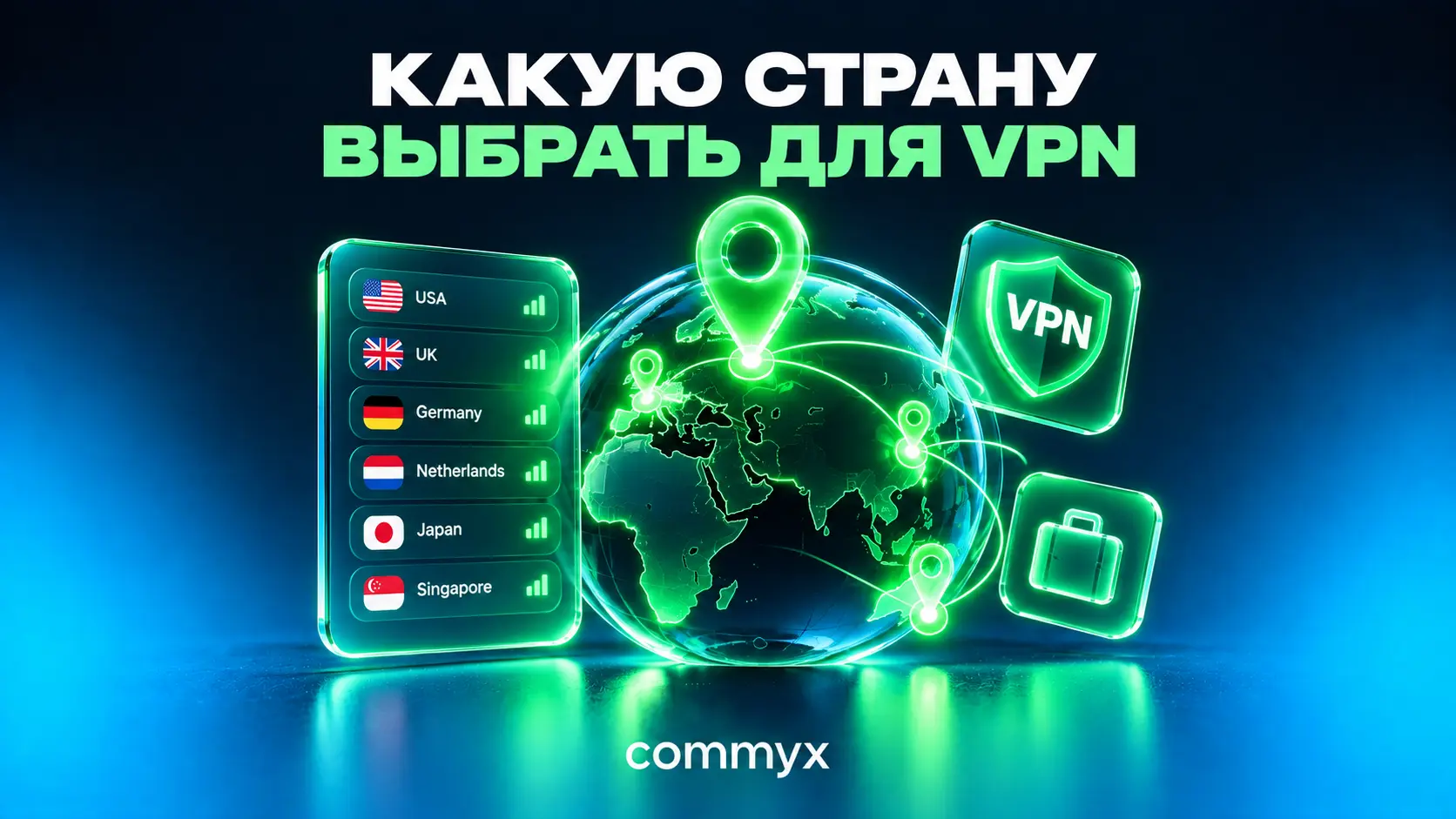 Какую страну выбрать для VPN_
