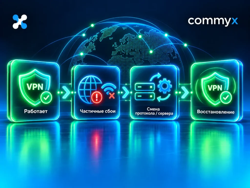 Почему не работает VPN в 2026 году: причины и решения