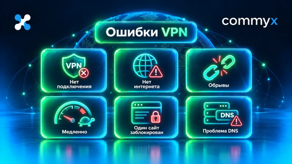 Почему не работает VPN в 2026 году: причины и решения