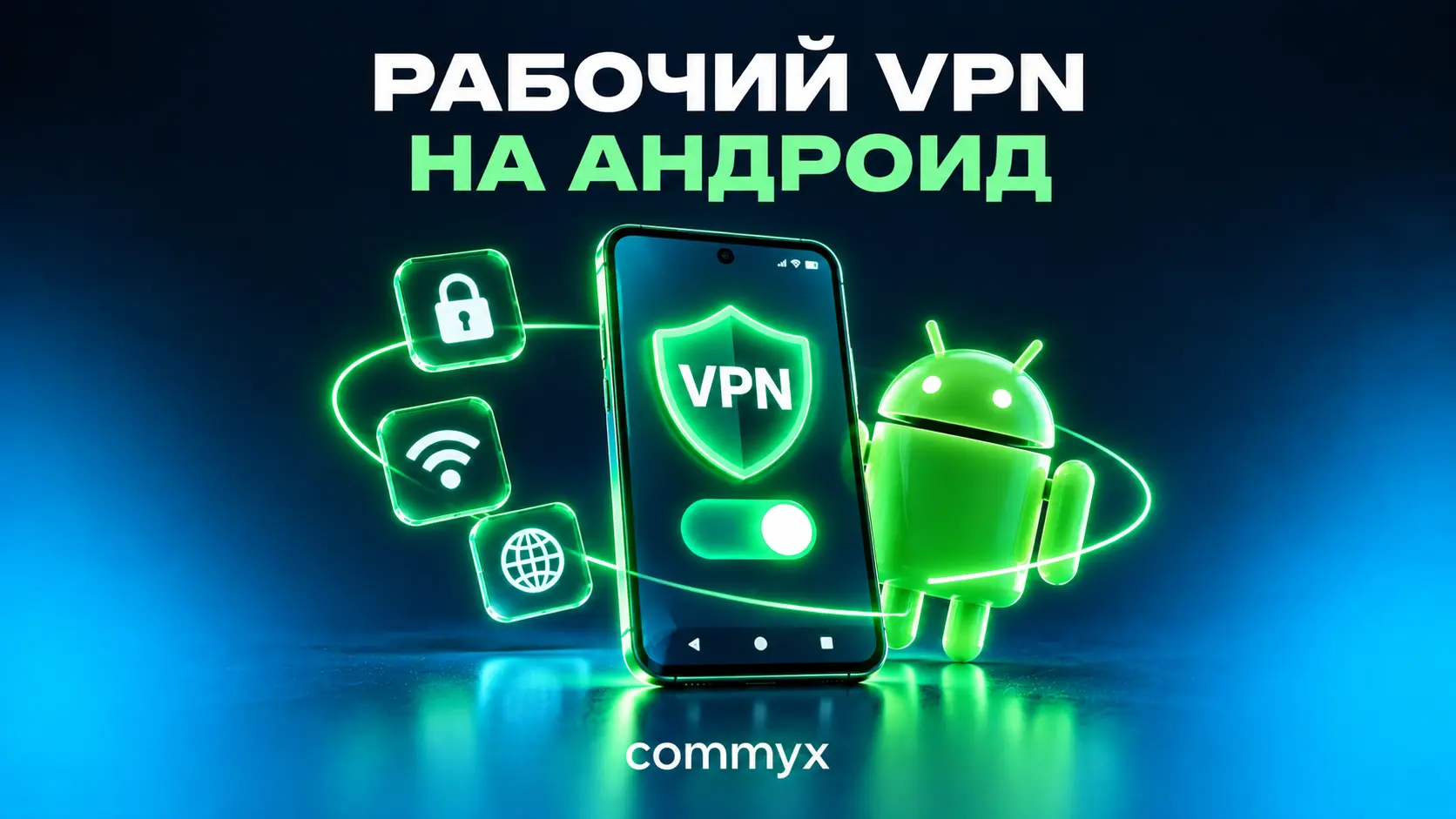 Неоновый VPN для Android