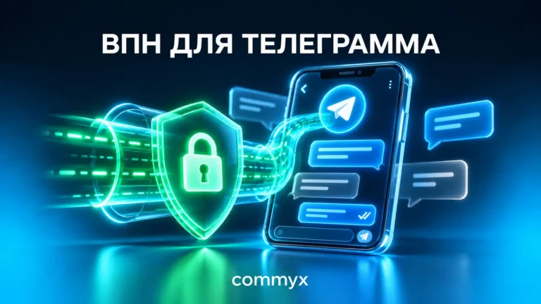 Неоновый VPN для Телеграмма