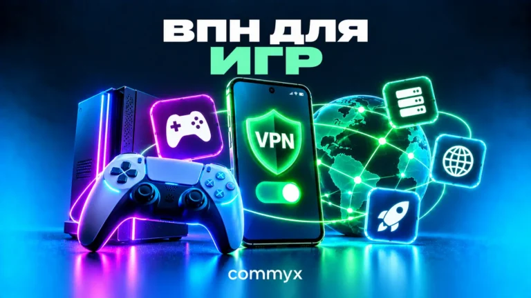 Неоновый VPN для игр